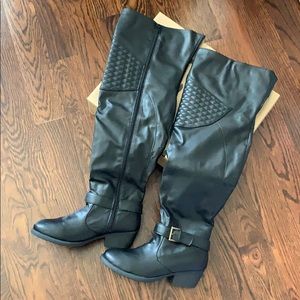 NEW beau + ashe Over the Knees Boots